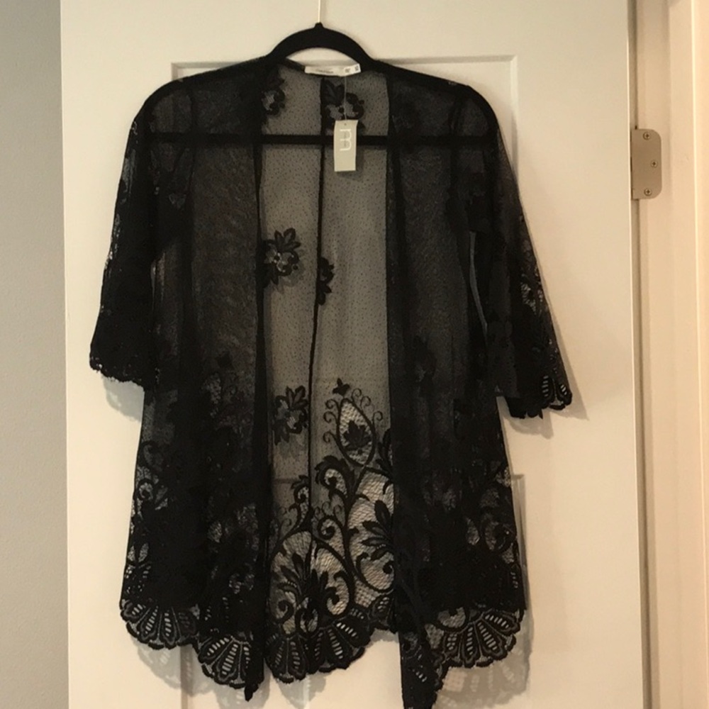 Women’s Lace Sheer Kimono